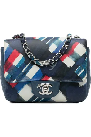 CHANEL Hobo Bags - 2016 Mini Square Classic Airlines Printed Lambskin - Gr. unisize - in - für Damen