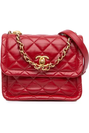 CHANEL Hobo Bags - 2020 Mini Quilted Lambskin Soft Square Flap - Gr. unisize - in - für Damen