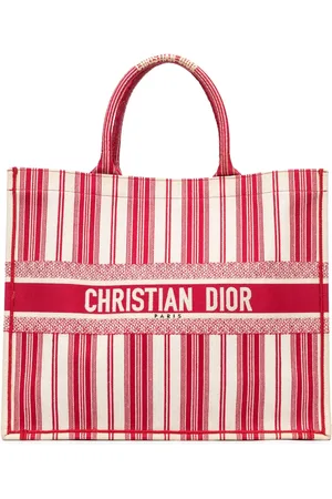 Dior Shopper - 2018 Large Striped Book Tote - Gr. unisize - in - für Damen