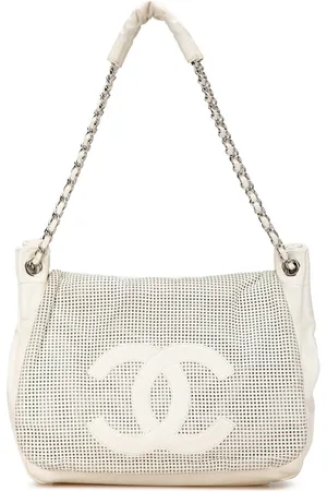 CHANEL Hobo Bags - 2004-2005 Caviar Perforated Hollywood Accordion Fl - Gr. unisize - in - für Damen