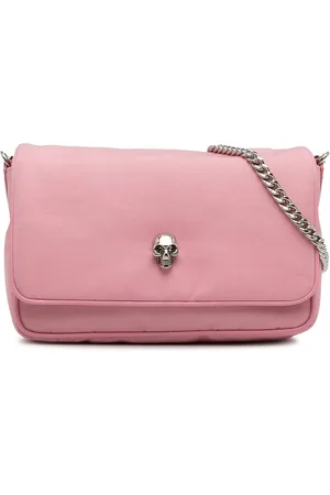 Alexander McQueen Hobo Bags - 2015-2024 Nylon Skull Crossbody - Gr. unisize - in Gold - für Damen
