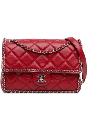 CHANEL Hobo Bags - 2019 Crumpled Chain All Over Flap - Gr. unisize - in - für Damen