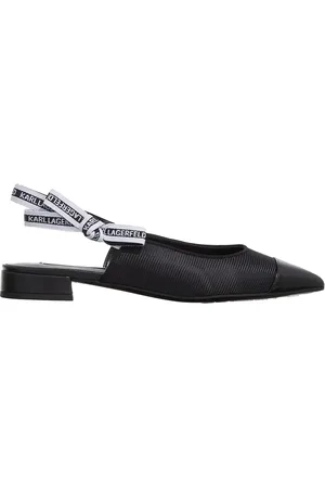 Karl Lagerfeld Ballerinas - Kerrie Ribbed Sling - Gr. 36 (EU) - in - für Damen