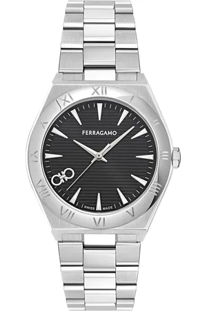 Salvatore Ferragamo Uhren - Quarz-Analoguhr Kv-Vega Upper East 40Mm-F - Gr. unisize - in Silber - für Damen