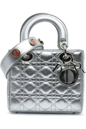 Dior Crossbody Bags - 2018 Small Metallic Grained Calfskin Cannage My AB - für Damen