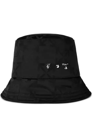 OFF-WHITE Caps & Mützen - Monogram Logo Regular Bucket Hat - Gr. ONE SIZE - in - für Damen