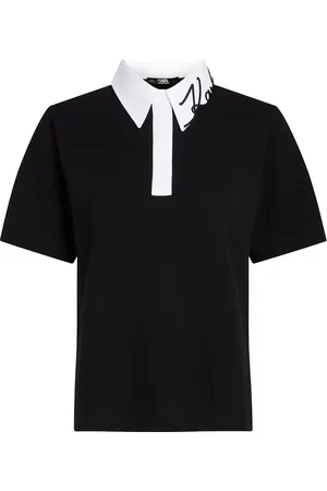 Karl Lagerfeld POLOSHIRT MIT KARL-SIGNATUR - Größe L
