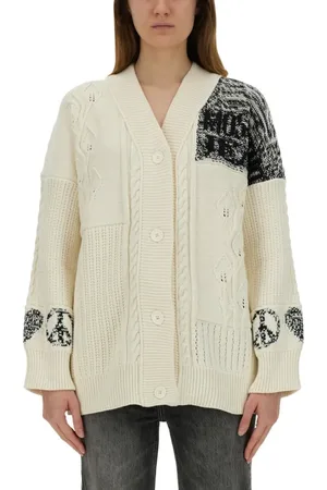 Moschino Cotton Knit Cardigan - Größe M