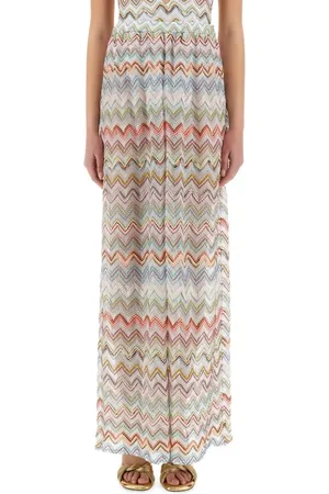 Missoni Maxi Palazzo Cover-Up With Zigzag Pattern - Größe 42