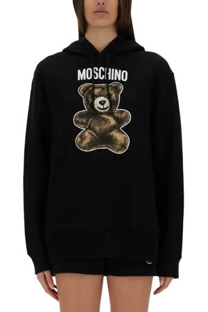 Moschino Relaxed Fit Black Hoodie - Größe L