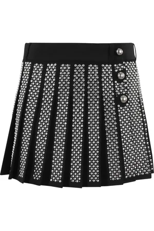 Paco rabanne Fitted Mini Skirt With Side Button Closure - Größe 36
