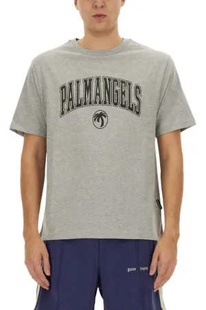 Palm Angels T-Shirt With Logo - Größe L