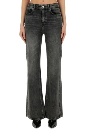 Moschino High-Waisted Wide-Leg Jeans - Größe 26