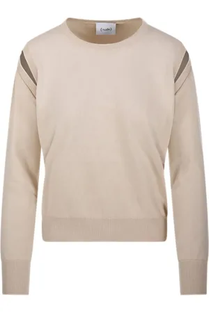 NUDE Relaxed Fit Crew Neck Sweater - Größe L
