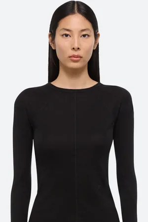 Second Female HELMUT LANG Schwarzes Longsleeve - Größe L