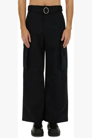Jil Sander Wide-Leg Cargo Pants With Utility Pockets - Größe 48