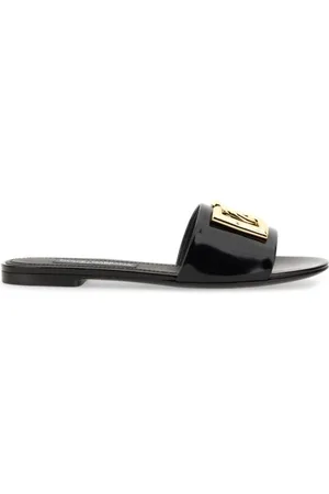 Dolce & Gabbana Sandalen - Sandalo Con Logo - Gr. 36 (EU) - in - für Damen