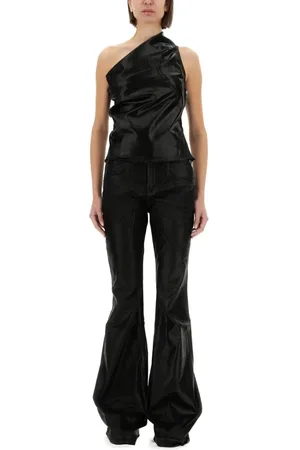 Rick Owens "Athena" Cropped Top - Größe M