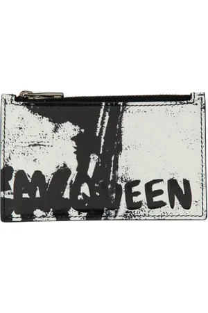 Alexander McQueen Portemonnaies - Card Holder With Logo - Gr. unisize - in - für Damen