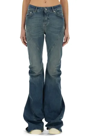 Rick Owens "Bias Bootcut" Denim Pants - Größe 26