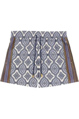 Etro Geometric Pattern Boxer Swimsuit - Größe L