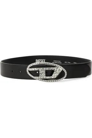 Diesel Gürtel - "B-1Dr Rhinestone" Belt - Gr. 70 - in - für Damen
