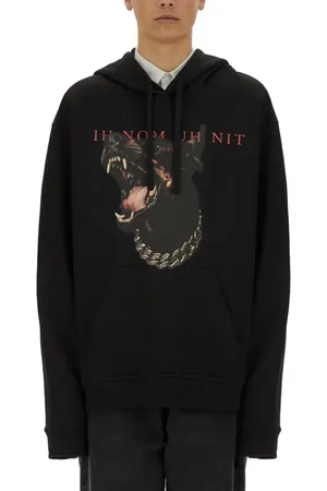 Ih Nom Uh Nit Dobermann Print Sweatshirt - Größe L