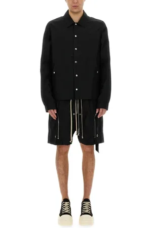 Rick Owens Buttoned Jacket With Design - Größe L