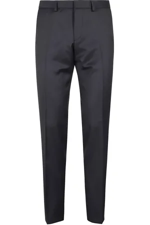 HUGO BOSS Slim-Fit Wool Serge Trousers With Regular Waist - Größe 46