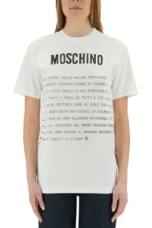 Moschino Artistic Printed T-Shirt In Soft Cotton - Größe L