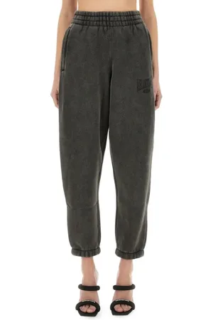 Alexander Wang Pants With Logo Print - Größe M