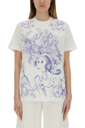 Moschino Cotton T-Shirt With Print - Größe S
