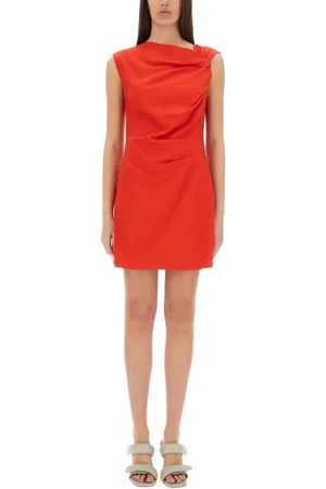 Msgm Draped Slim Fit Mini Dress - Größe 40