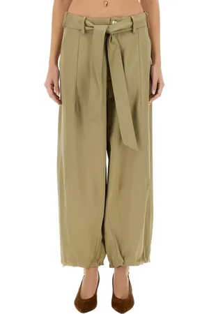 ALYSI Relaxed Fit Belted Pants - Größe 40