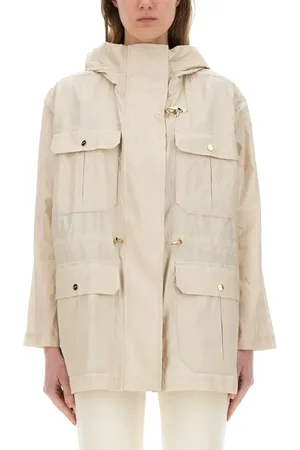 FAY Linen And Cotton Canvas Parka - Größe M