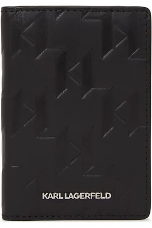 Karl Lagerfeld Portemonnaies - K/LOOM KARTENETUI AUS LEDER - Gr. unisize - in - für Damen