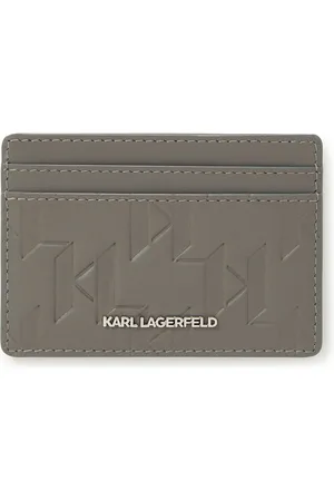 Karl Lagerfeld Portemonnaies - K/LOOM KARTENETUI AUS LEDER - Gr. unisize - in - für Damen