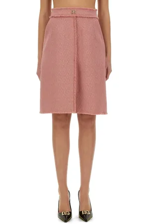 Dolce & Gabbana "Rachel" Tweed Midi Skirt - Größe 38