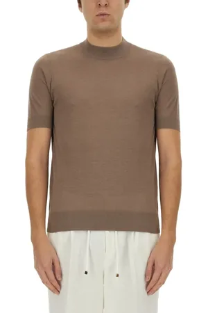 Brunello Cucinelli Knitted T-Shirt - Größe 48