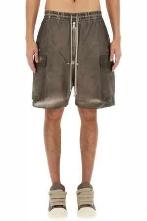 Rick Owens Mid-Thigh Bermuda Cargo Shorts - Größe L