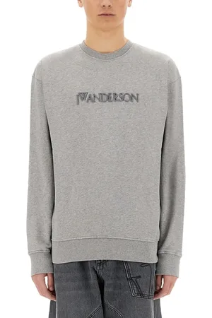 J.W.Anderson Grey Organic Cotton Sweatshirt - Größe L