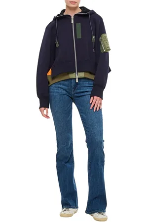SACAI Sponge Sweat X Nylon Twill Hoodie - Größe 1