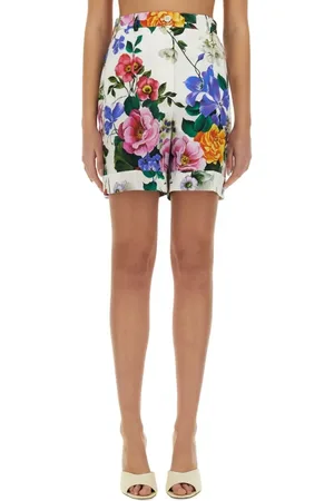 Dolce & Gabbana Shorts With Floral Print - Größe 40