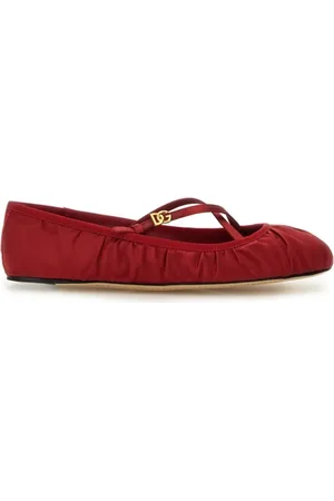 Dolce & Gabbana Satin Ballerina Flats - Gr. 36 (EU) - in