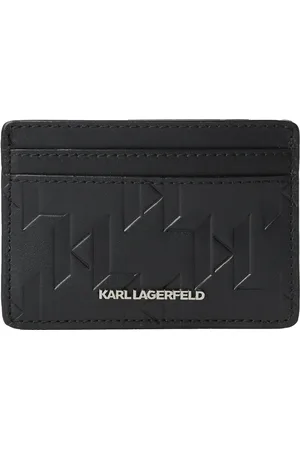 Karl Lagerfeld Portemonnaies - K/LOOM KARTENETUI AUS LEDER - Gr. unisize - in - für Damen