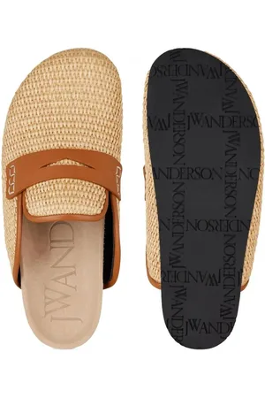 J.W.Anderson Slipper & Pantoletten - JW ANDERSON Raffiabast Mules - Gr. 35 (EU) - in - für Damen