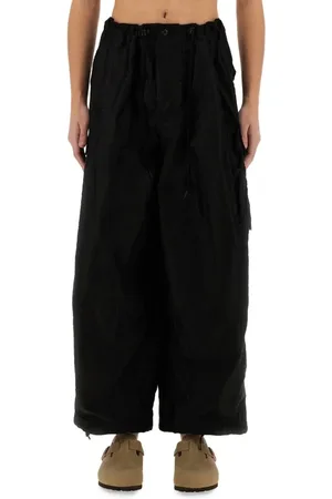 Pins & Needles Relaxed Black Wide Fit Cargo Pants - Größe L