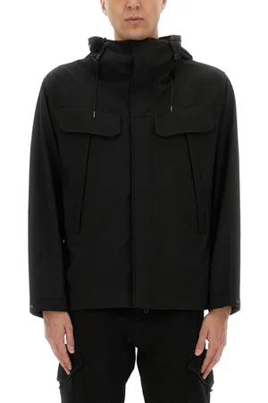 C.P. Company Relaxed Fit Black Outerwear Jacket - Größe L