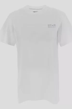 Golden Goose T-shirts and Polos White - Größe XS