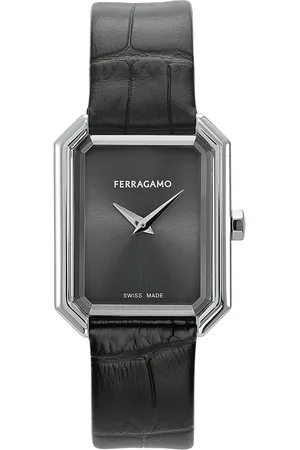 Salvatore Ferragamo Uhr - Quartz 2 Hands Watch S8-Ferragamo Crystal Tank - Gr. unisize - in Schwarz - für Damen
